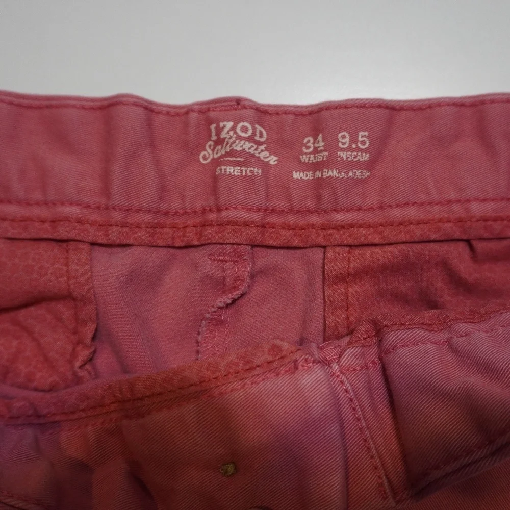 izod saltwater Men's Pink Shorts